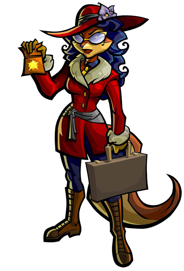Carmelita Art from Sly 3: Honor Among Thieves