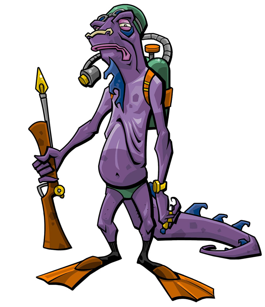 Dimitri Art from Sly 3: Honor Among Thieves