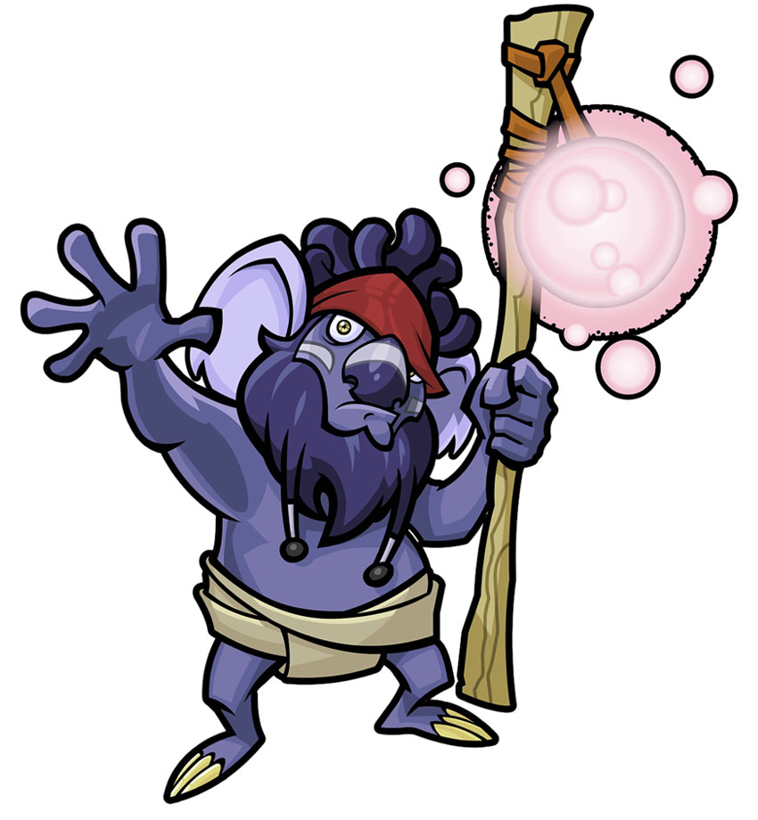 Guru Art from Sly 3: Honor Among Thieves