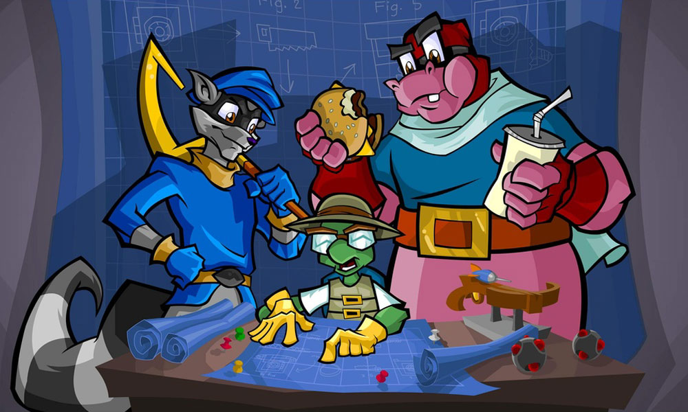 Heroes Gang Art from Sly 3: Honor Among Thieves