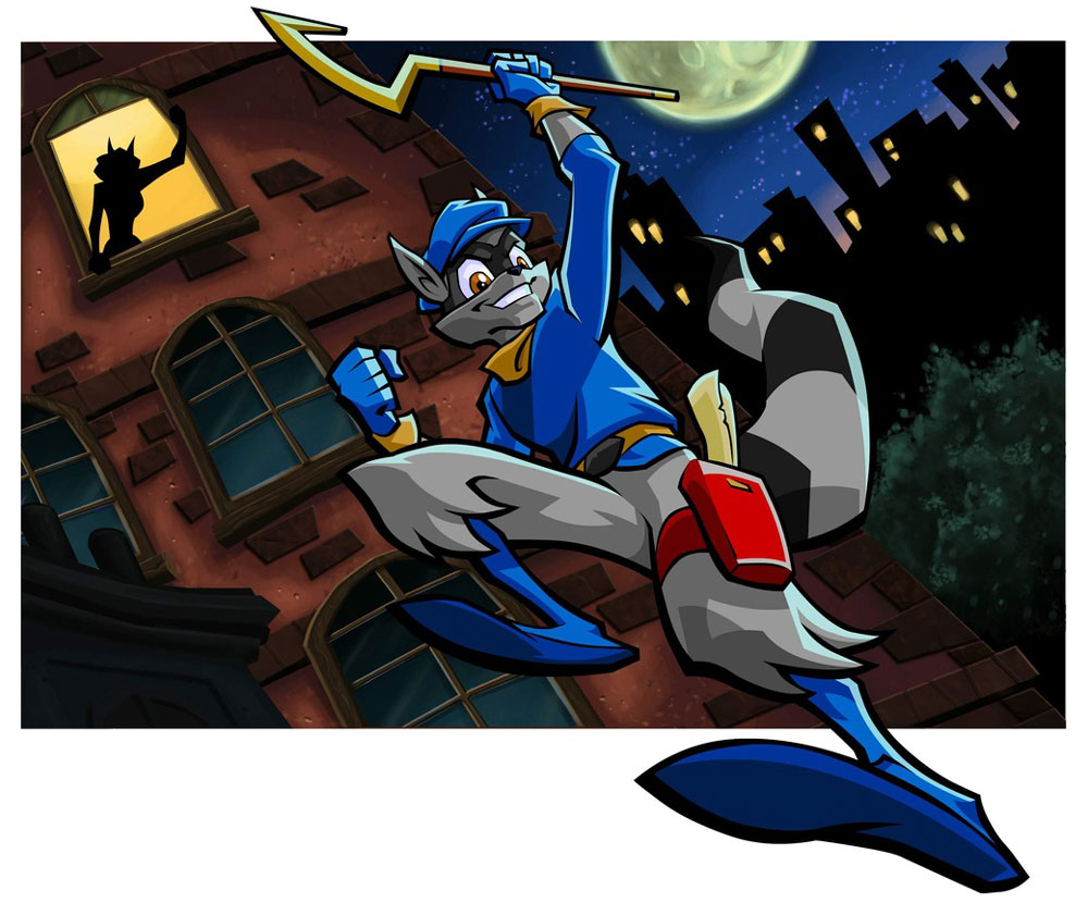 Sly Cooper Art from Sly 3: Honor Among Thieves