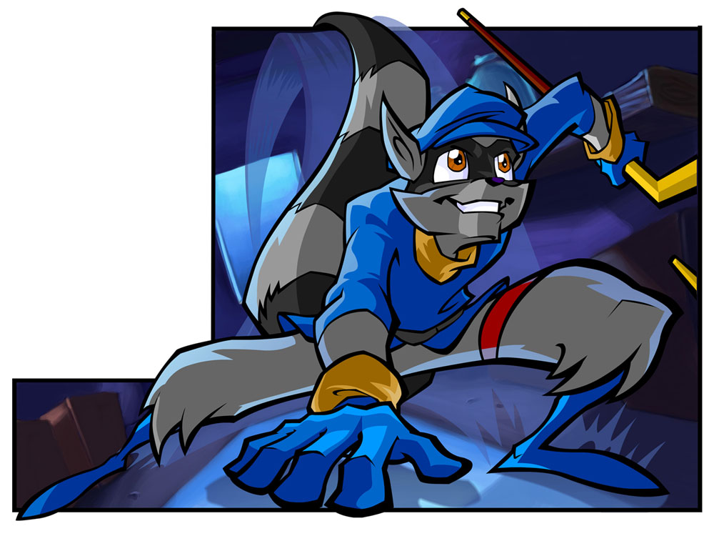 Sly Cooper Art from Sly 3: Honor Among Thieves
