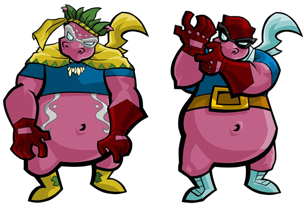 Murray Art from Sly 3: Honor Among Thieves