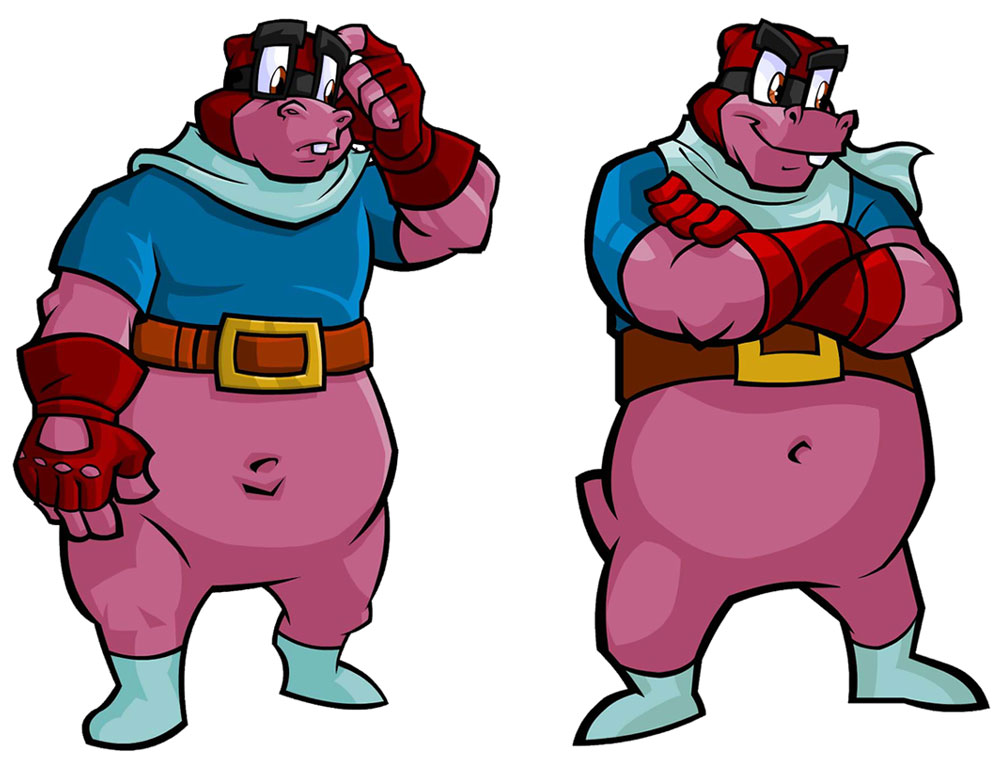 Murray Art from Sly 3: Honor Among Thieves