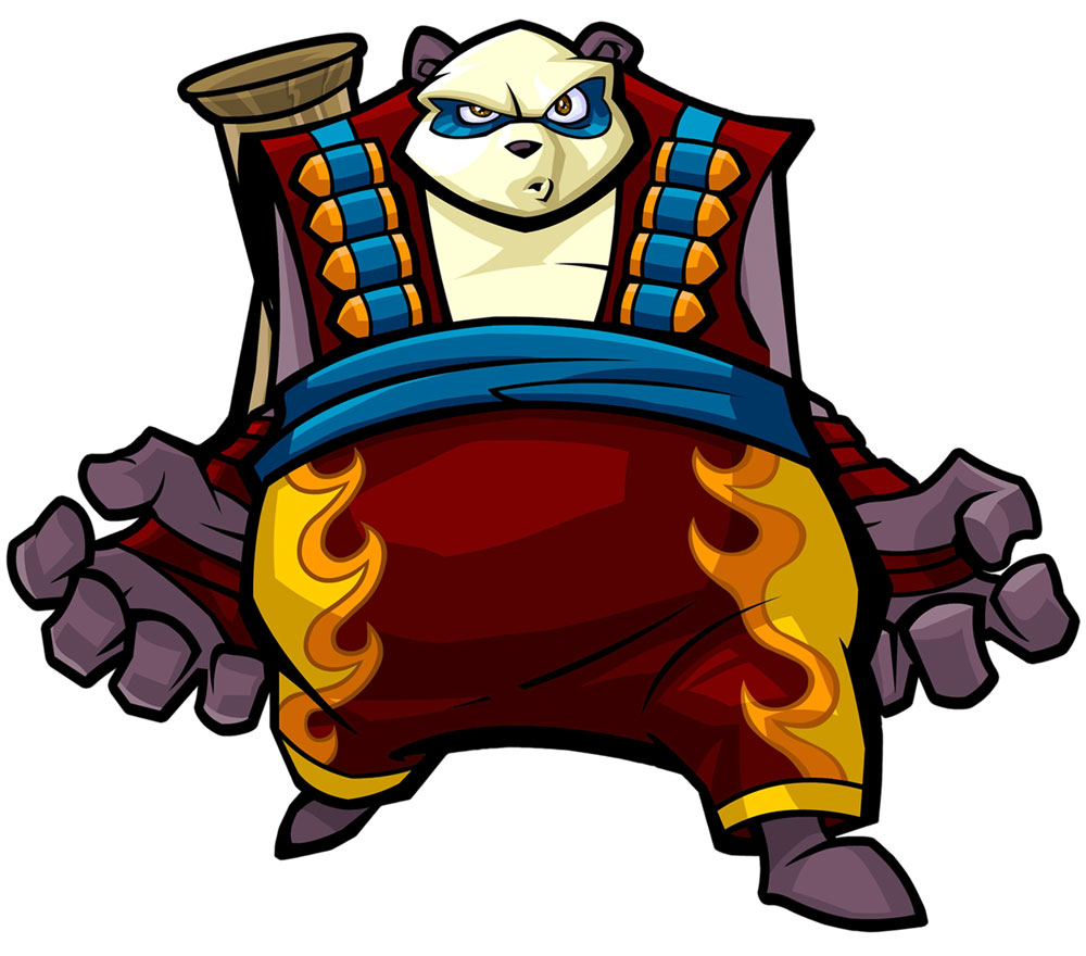 Panda King Art from Sly 3: Honor Among Thieves
