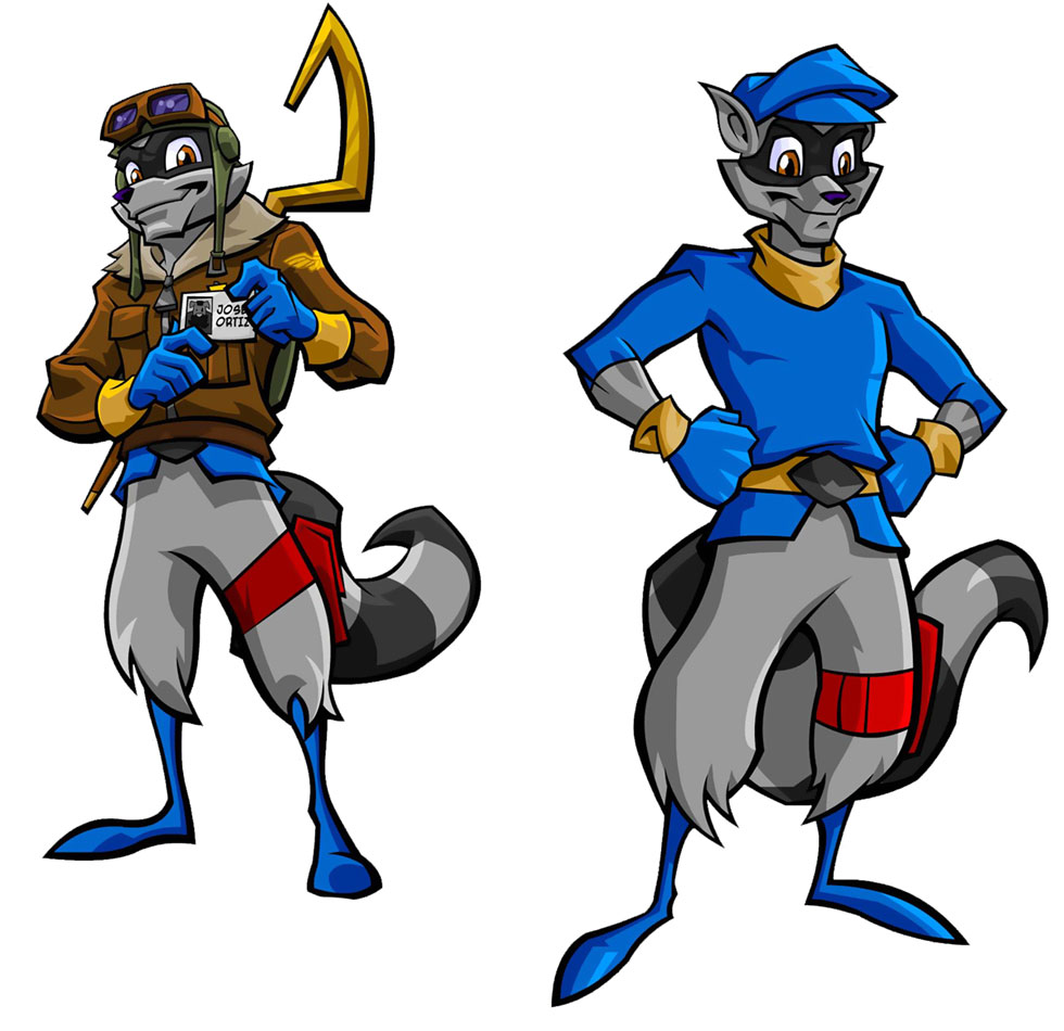 Sly Cooper Art from Sly 3: Honor Among Thieves