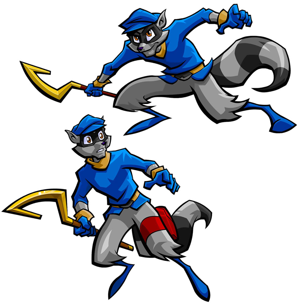 Sly Cooper Art from Sly 3: Honor Among Thieves