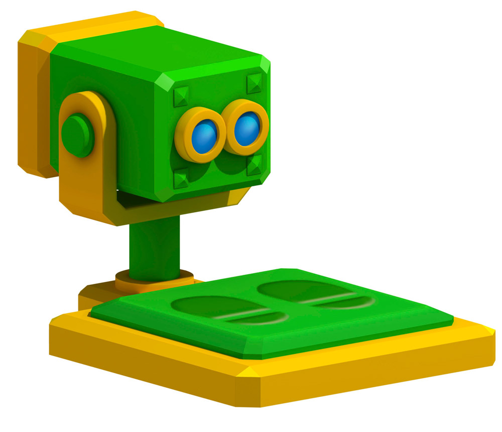 Binoculars Art from Super Mario 3D Land