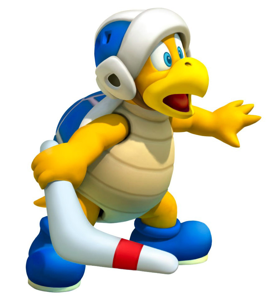 Boomerang Bro Art from Super Mario 3D Land