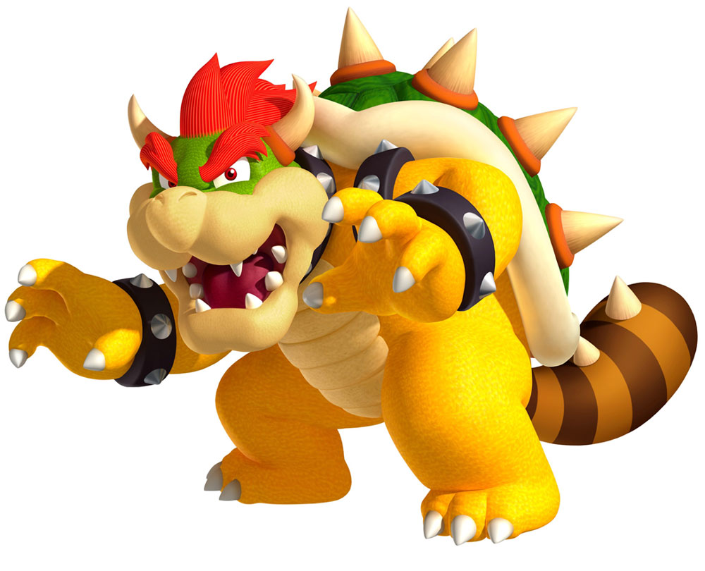 Bowser Art from Super Mario 3D Land