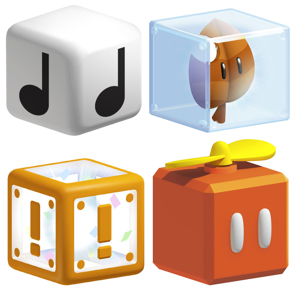 Boxes Art from Super Mario 3D Land