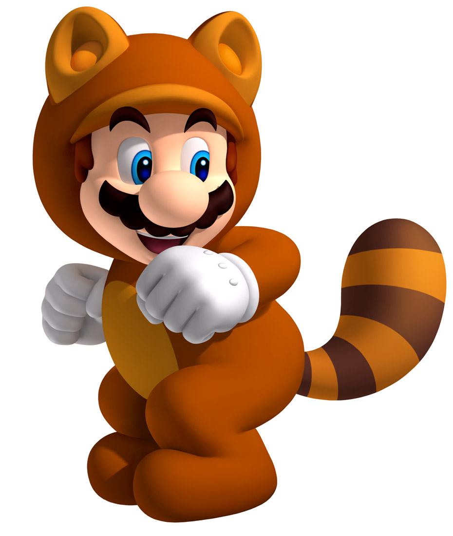 Tanooki Mario Art from Super Mario 3D Land