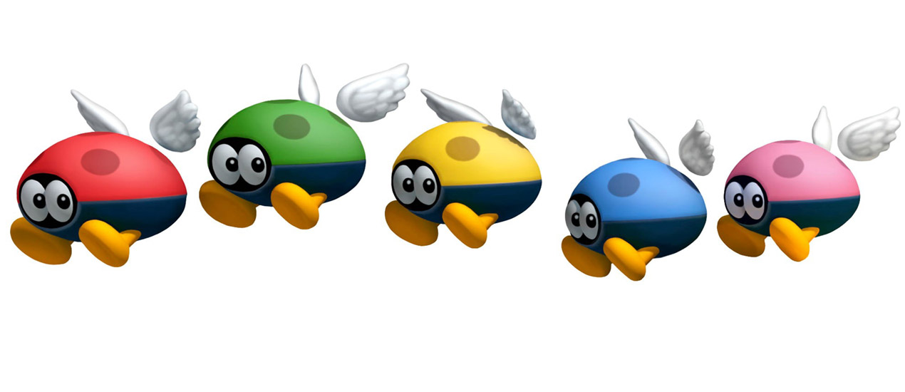 Para-Biddybuds Art from Super Mario 3D Land