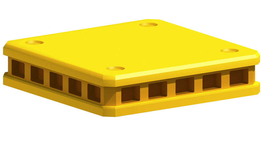 Yellow Platform Art from Super Mario 3D Land