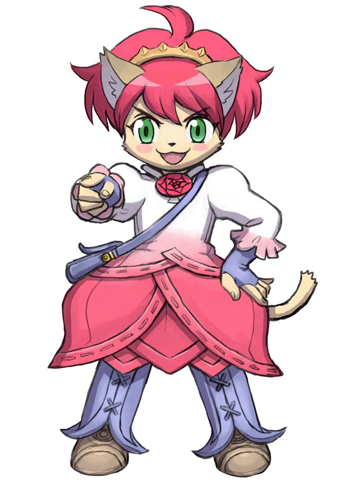 Amelie Art from Solatorobo: Red the Hunter