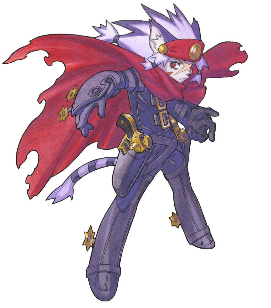 B&eacute;luga Damiens Art from Solatorobo: Red the Hunter