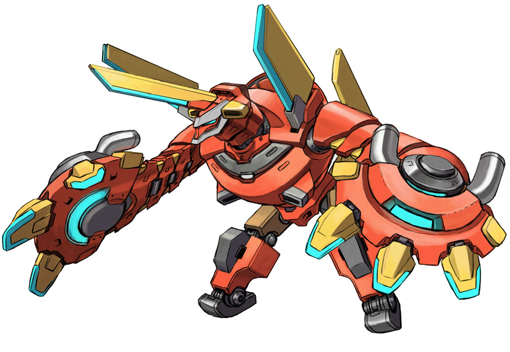 Dahak Mk2 Type C Art from Solatorobo: Red the Hunter