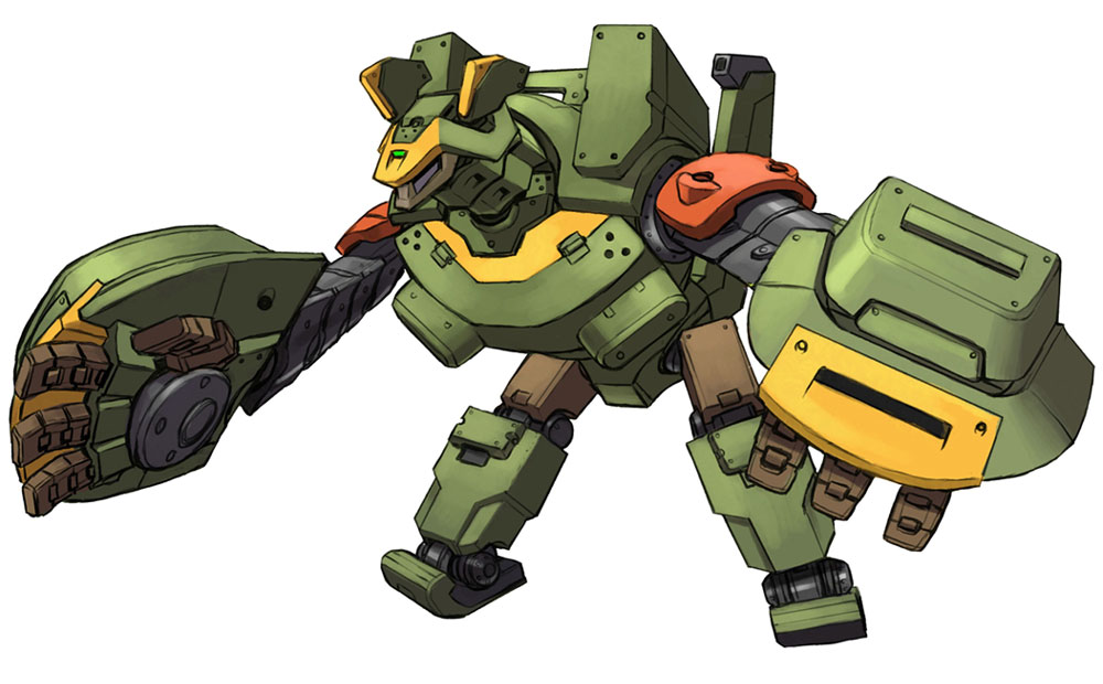 Dahak Mk2 Type G Art from Solatorobo: Red the Hunter