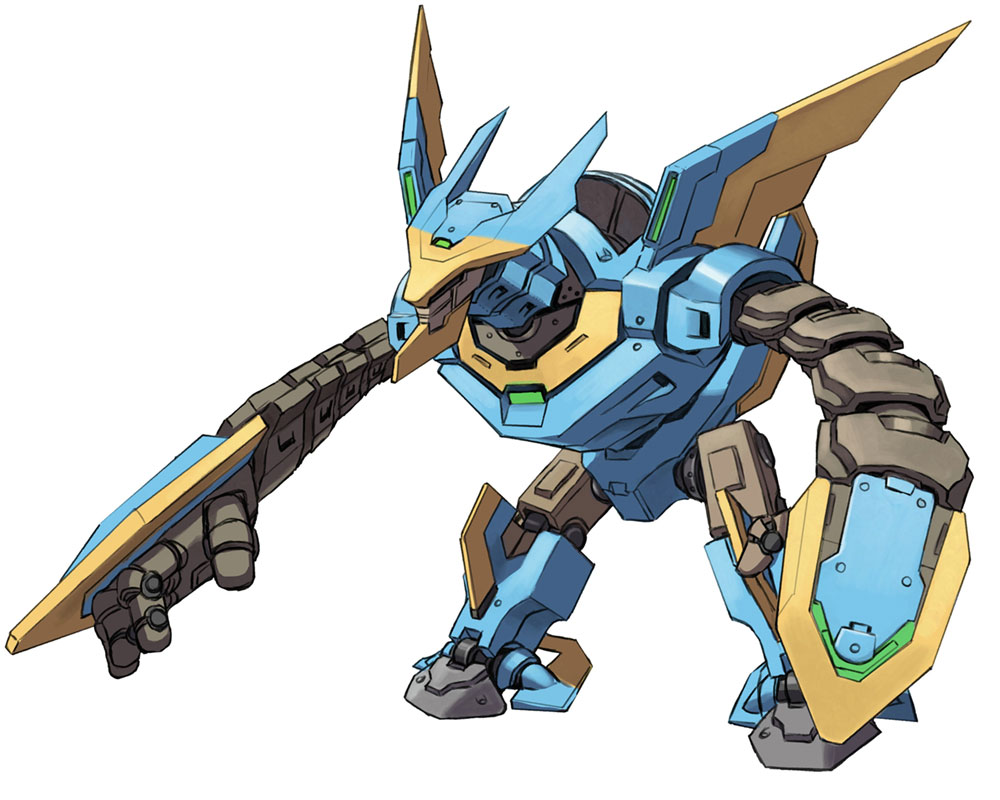 Dahak Mk2 Type R Art from Solatorobo: Red the Hunter