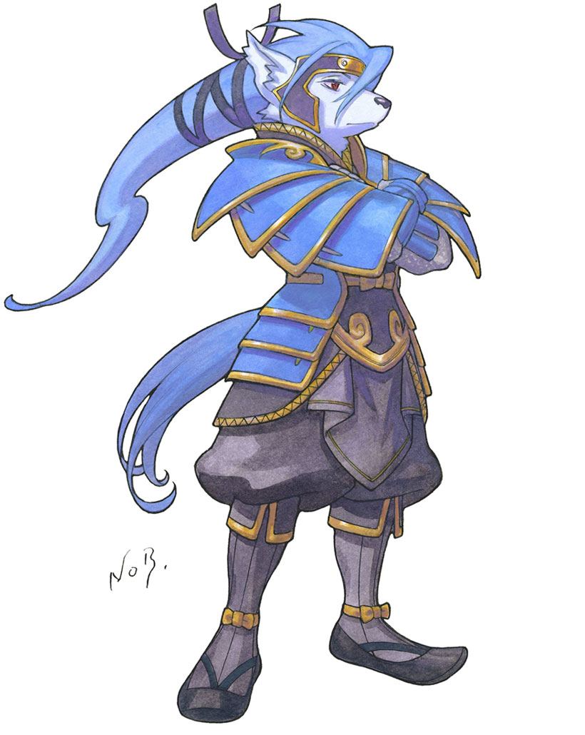 Gren Sacher Art from Solatorobo: Red the Hunter