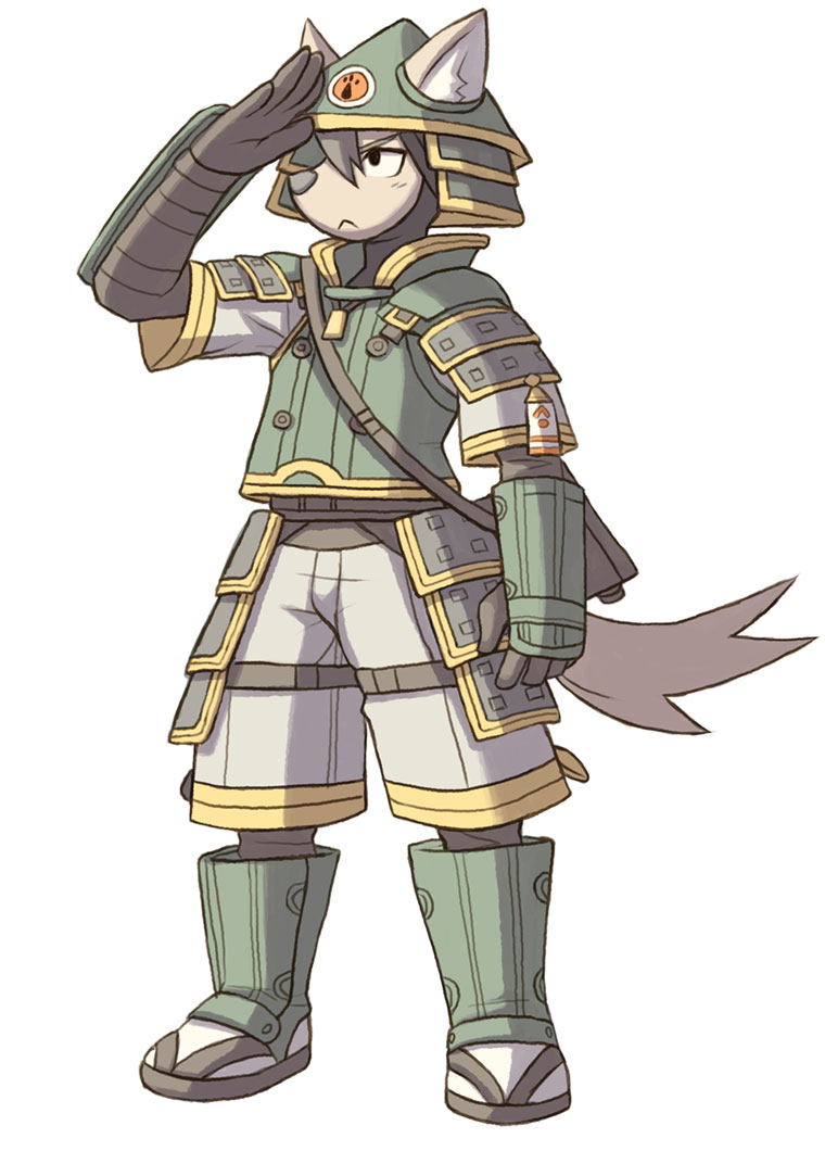 Kurvaz Soldier Art from Solatorobo: Red the Hunter