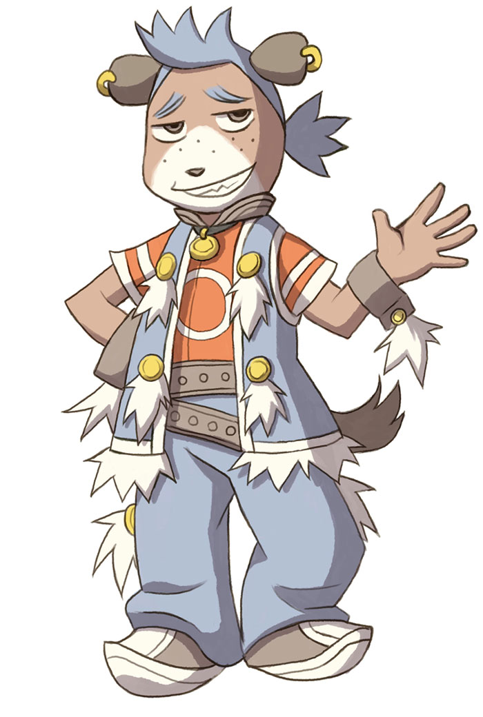 Louis Art from Solatorobo: Red the Hunter