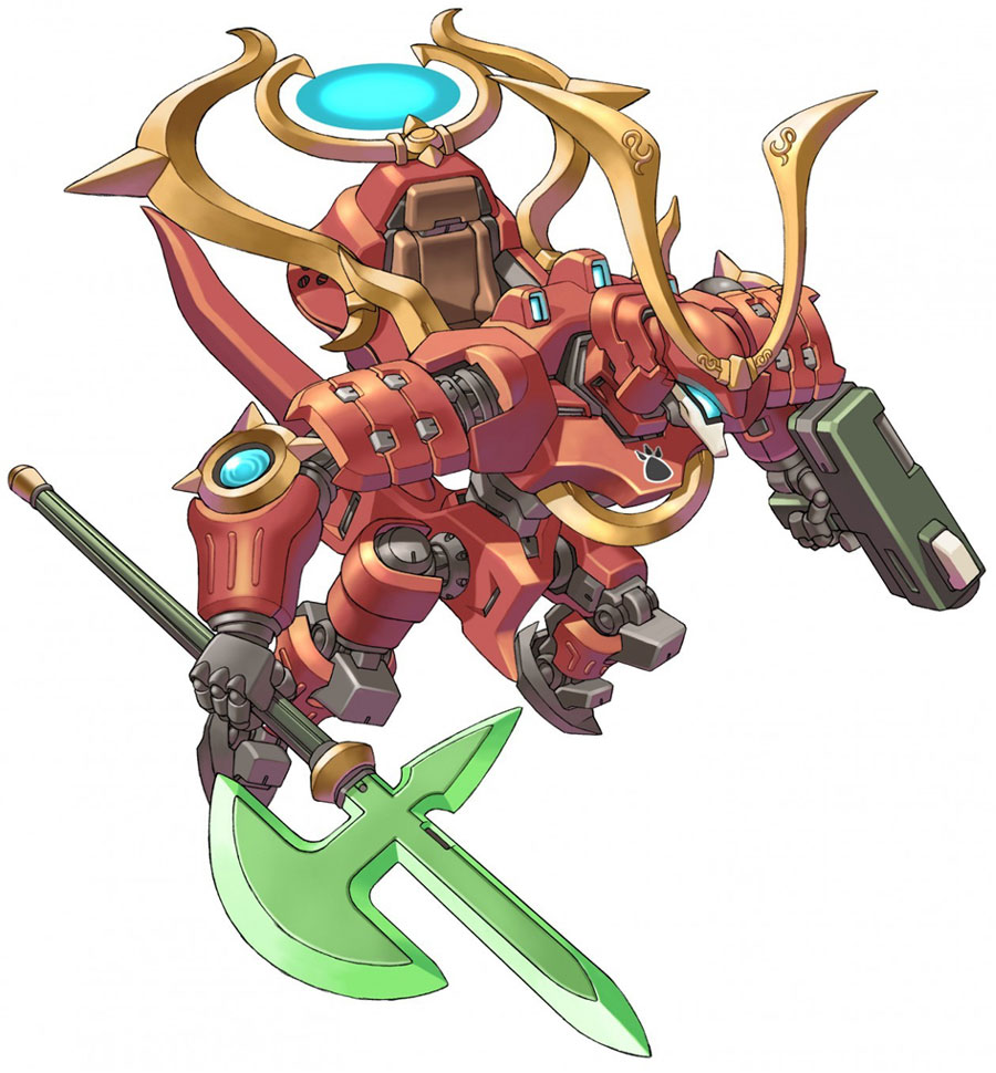 OverMephisto Art from Solatorobo: Red the Hunter