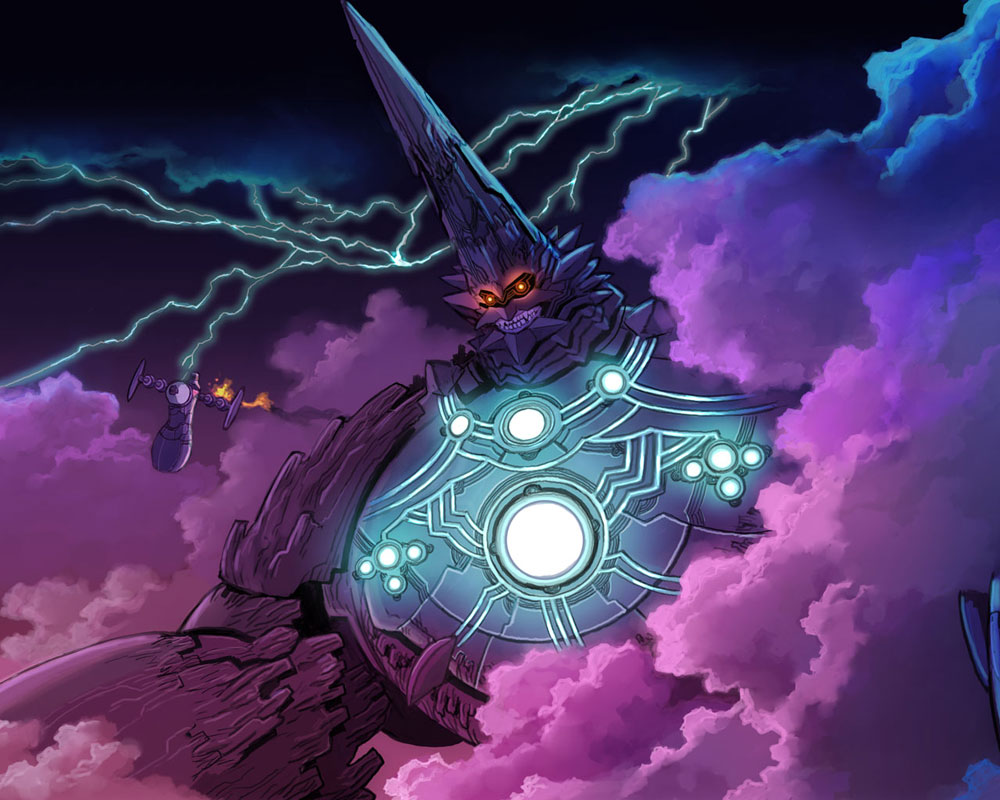 Promo Art from Solatorobo: Red the Hunter