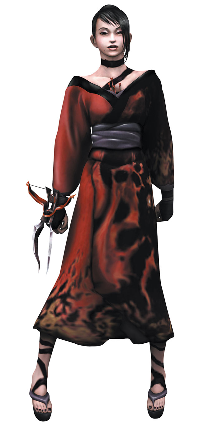 Futaba Art from Tenchu: Fatal Shadows