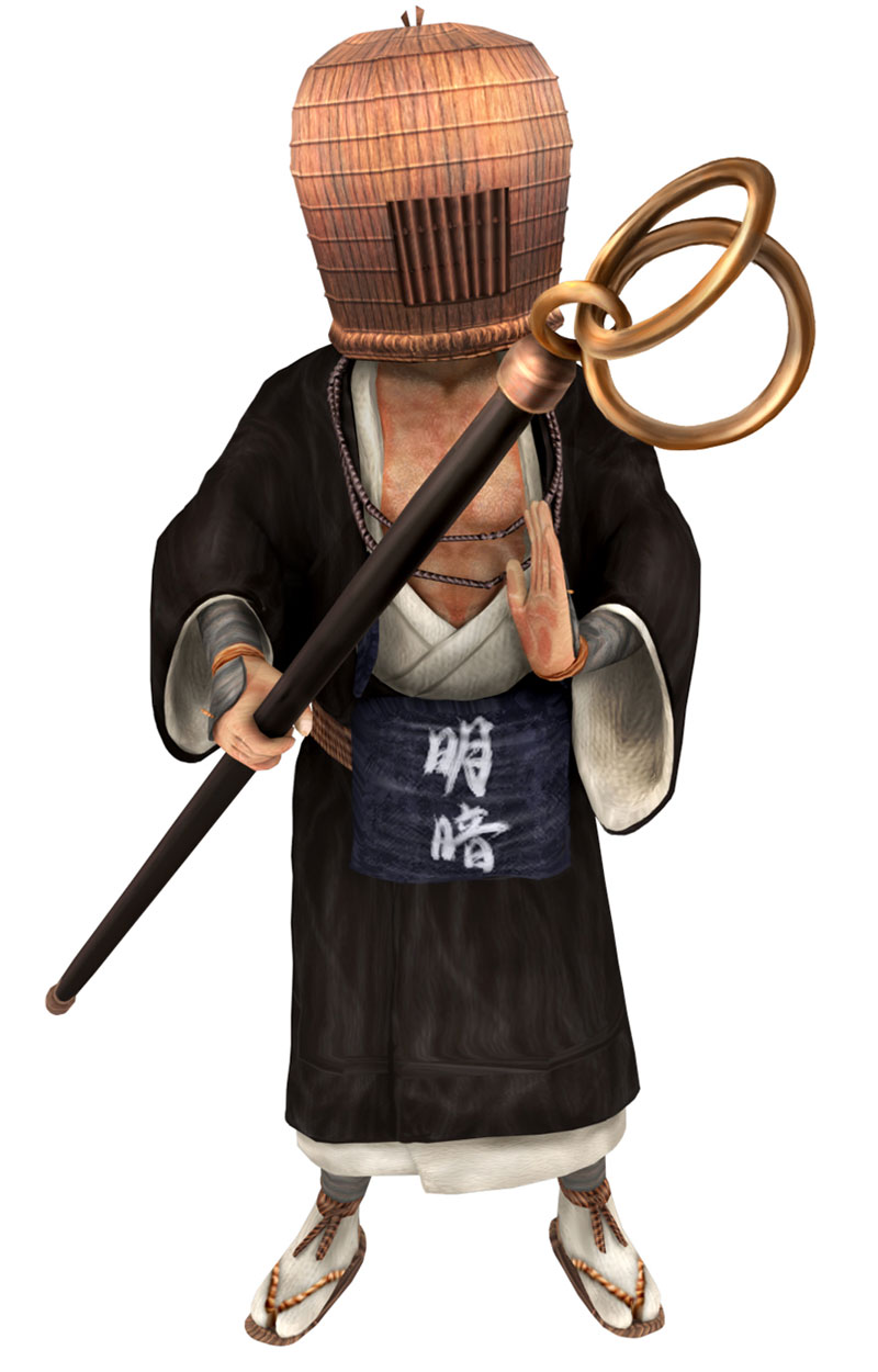 Komusou Shakujou Art from Tenchu: Fatal Shadows