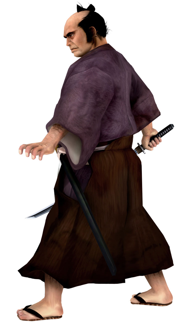 Rounin with Katana Art from Tenchu: Fatal Shadows