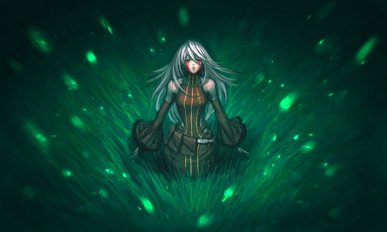 Calista Early Concept Art from The Last Story