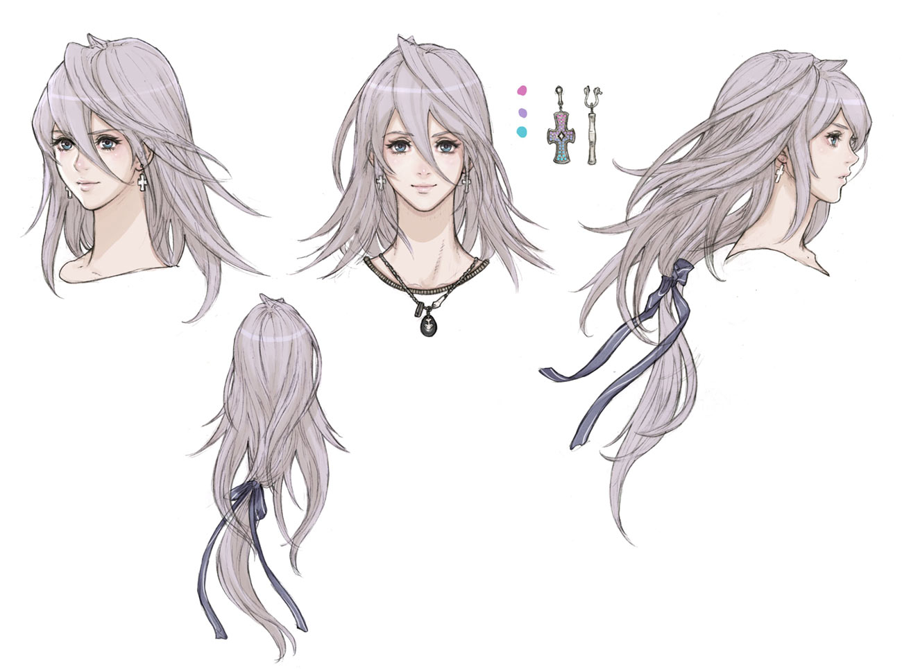 Calista Face Art from The Last Story