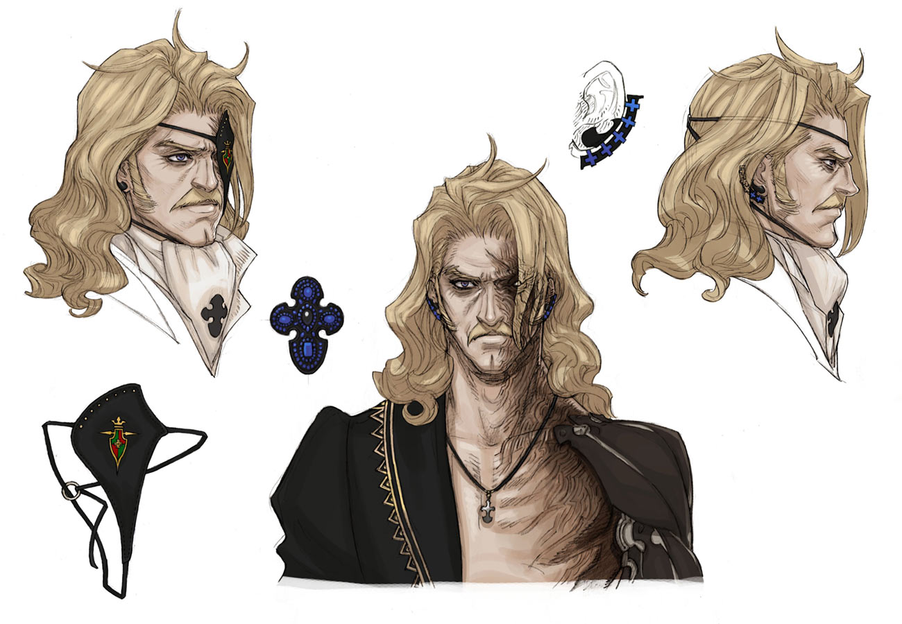 Count Arganan Face Art from The Last Story