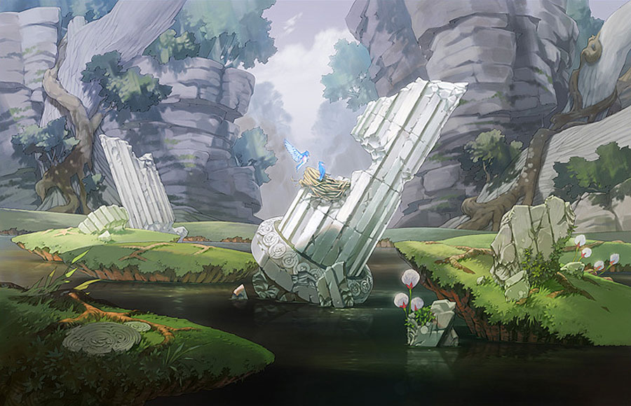 Bird Nest Art from The Last Story