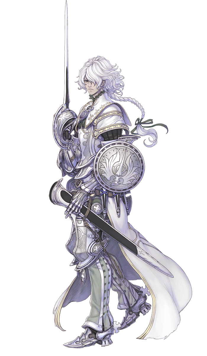 Sir Therius Art from The Last Story