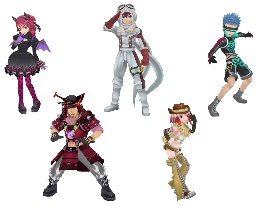 Costumes Art from Tales of Graces