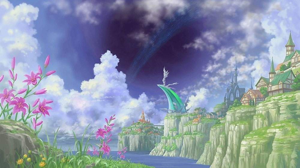 World Concept Art from Tales of Graces