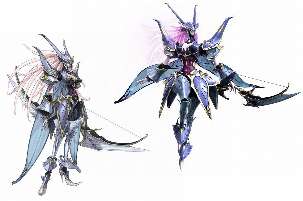 Luthia the Moon Maiden Art from White Knight Chronicles II