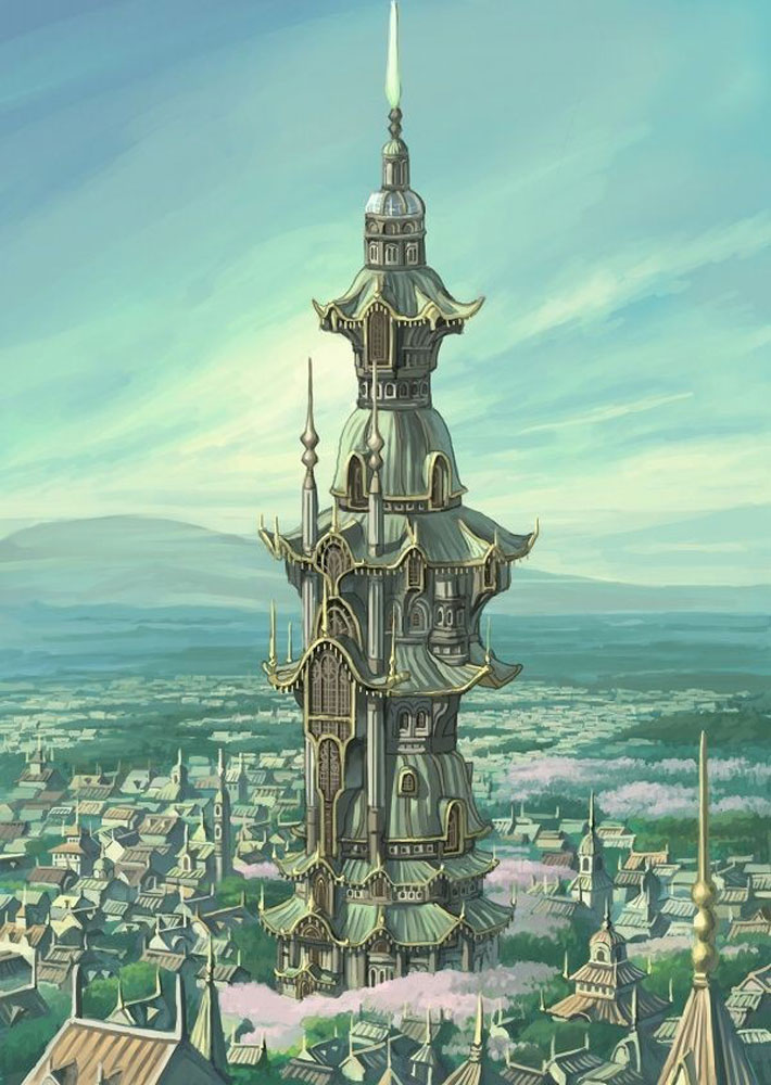World Concept Art from White Knight Chronicles II