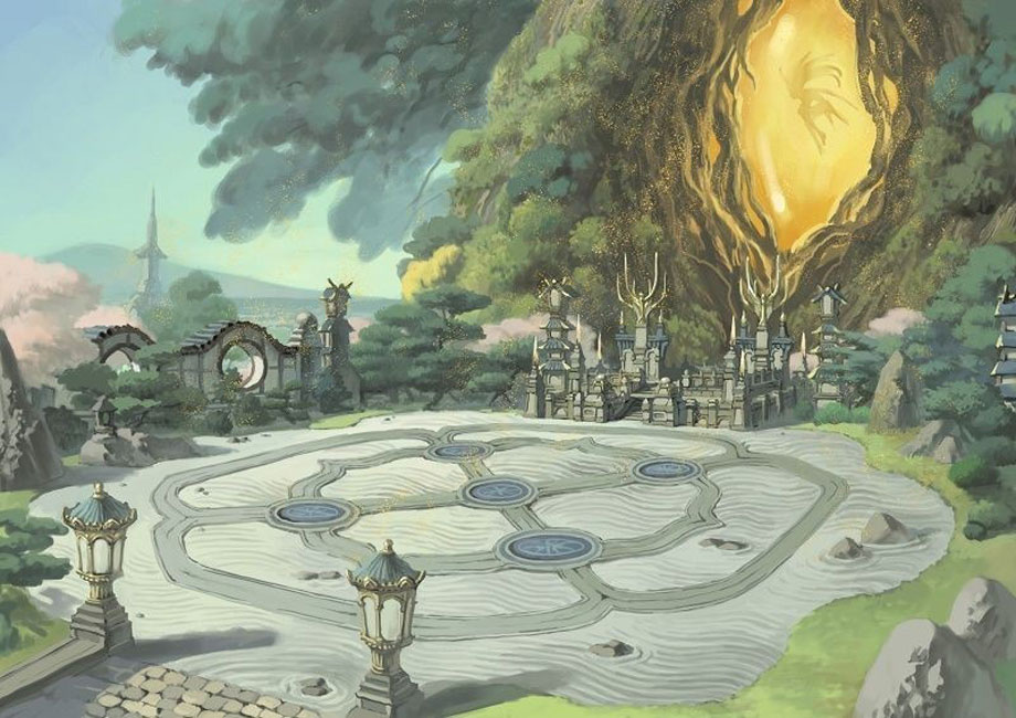 World Concept Art from White Knight Chronicles II