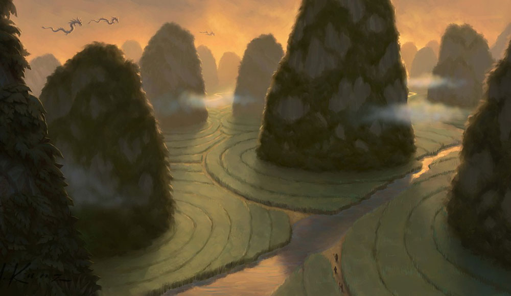 Flying Dragons Art from World of Warcraft: Mists of Pandaria