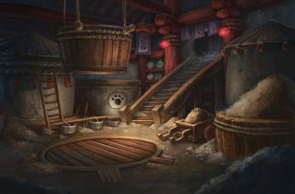 Ghost Brewery Art from World of Warcraft: Mists of Pandaria