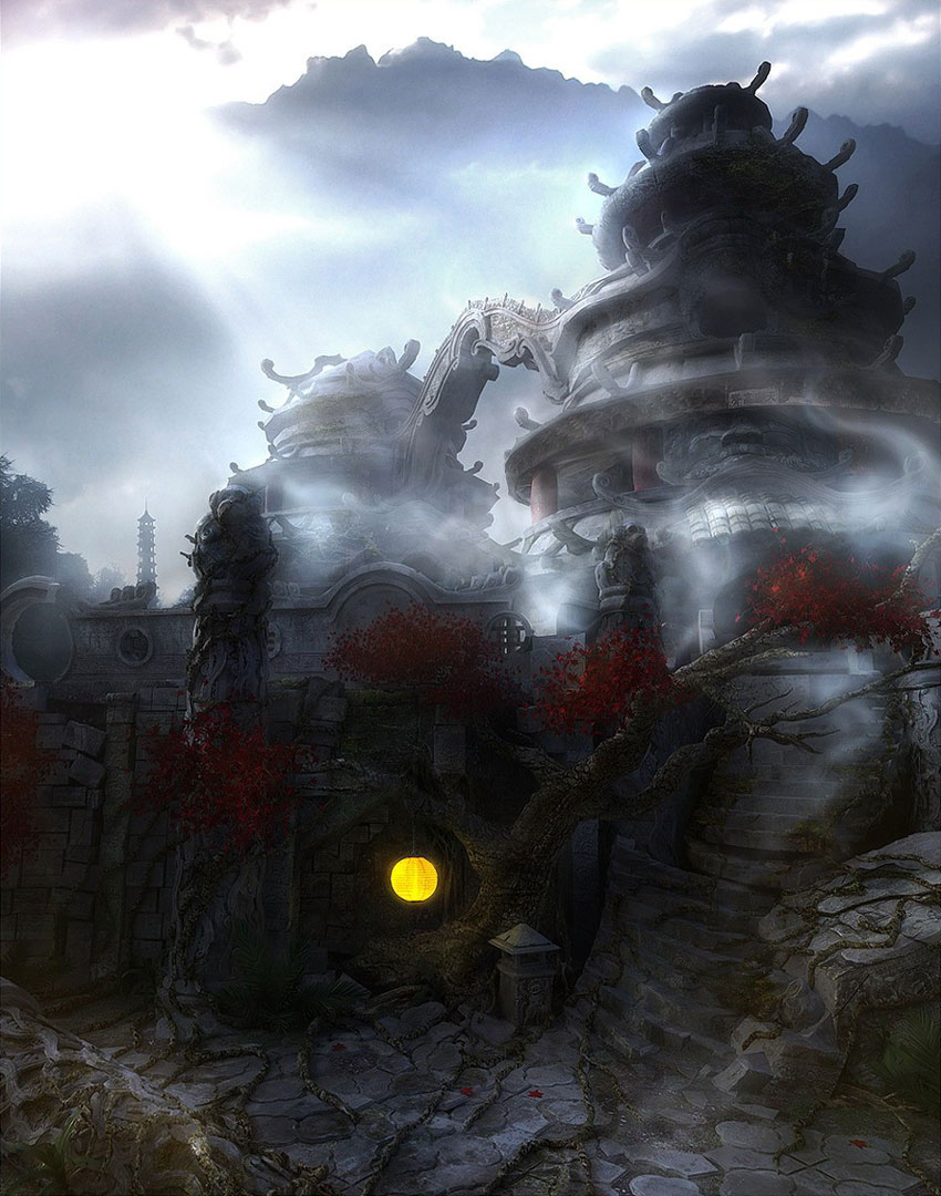 Mist Art from World of Warcraft: Mists of Pandaria