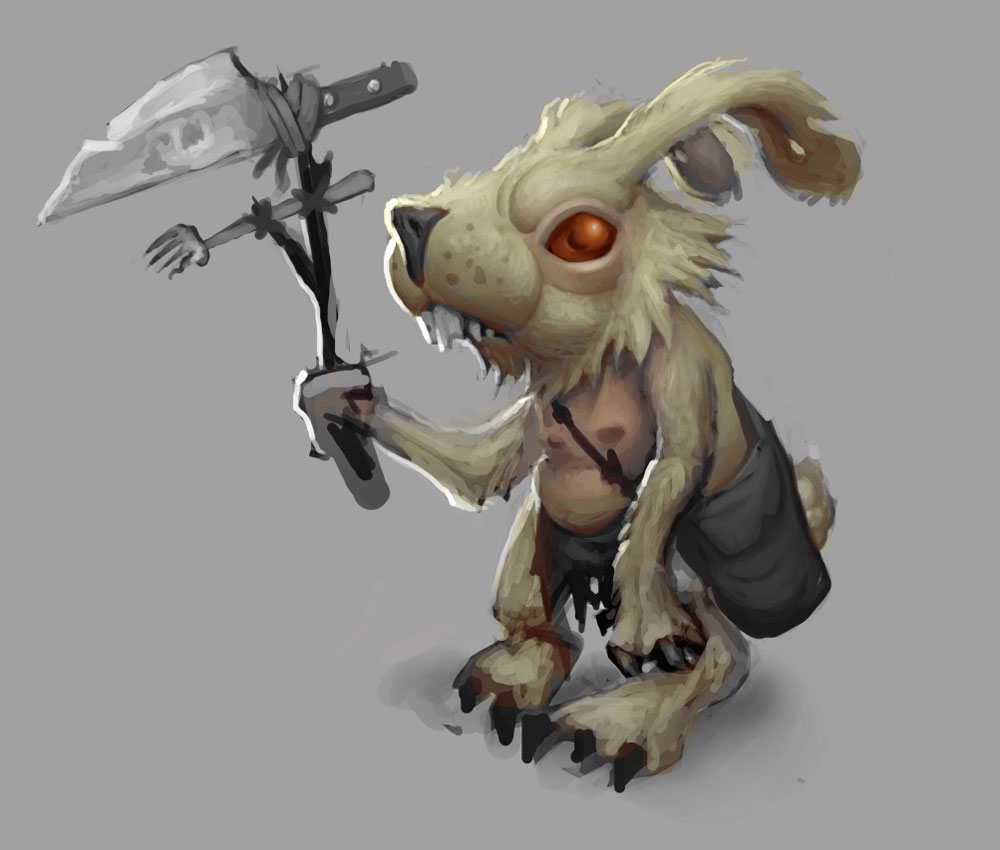 Rabbit Concept Art from World of Warcraft: Mists of Pandaria
