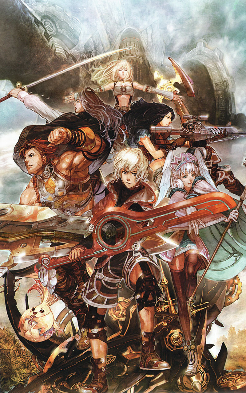 Character Poster Art from Xenoblade Chronicles