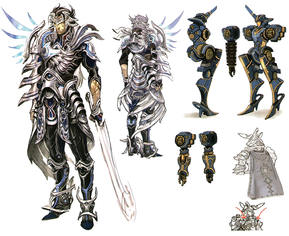Dunban Concept Art from Xenoblade Chronicles