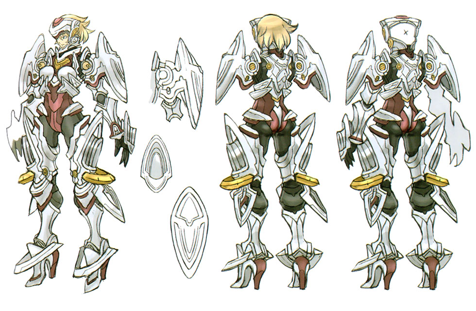 Fiora Concept Art from Xenoblade Chronicles