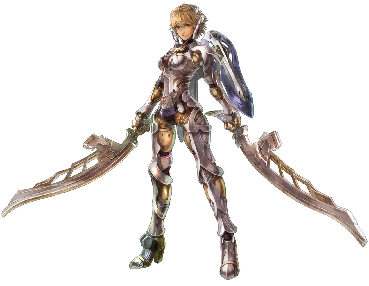 Fiora - Faced Mechon Art from Xenoblade Chronicles