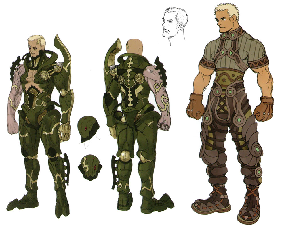 Gadolt Concept Art from Xenoblade Chronicles
